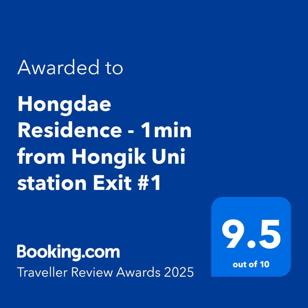 Hongdae Residence - 1Min From Hongik Uni Station Exit #1 Seoel Buitenkant foto